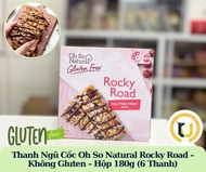 (HÀNG ÚC) Thanh ngũ cốc OH SO NATURAL GLUTEN FREE Protein Nut Bars hộp 6 thanh rời