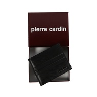 Pierre Cardin (ปีแอร์ การ์แดง) กระเป๋าธนบัตร กระเป๋าสตางค์เล็ก  กระเป๋าสตางค์ทรงสั้น กระเป๋าหนัง กระ