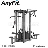 4 Stack Anyfit PE404 Alat Olahraga Fitness Fitnes Mix Komersial Import