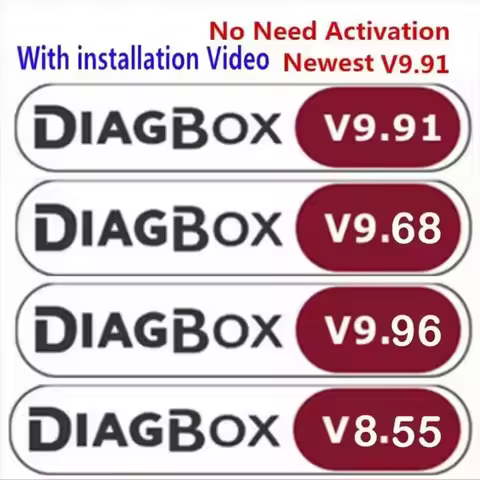 Diagbox V9.96 V9.91 V9.68 Diagnostics Software Full Update For Lexia3 PP2000 Lexia-3 For Citroen/Peo