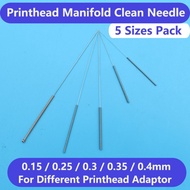 Printhead Manifold Adaptor Clean Tool Thin Needle Unblock Repair For Epson L1800 L805 XP600 DX4 DX5 