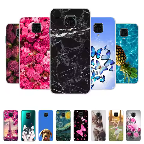 Soft Silicone Case on For Xiaomi Redmi note 9S Case Xiaomi Redmi note 9Pro note 9 S note9S note9 Pro