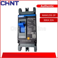 CHINT Mini Breaker Miniature Circuit Breaker2P 36KA (NXM-125S-2P) Pemutus Litar Mini