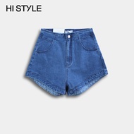 HI STYLE - Women Short Jeans - Blue - FVH510622 / Seluar Pendek Jeans Perempuan - Biru