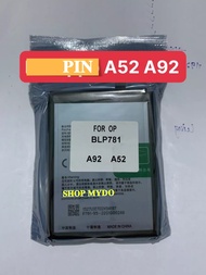 pin thay thế cho dòng oppo A52 / A92 / BLP781 / pin zin 5000mAh