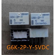 SHDJ-1PCS Original G6K 2P Y 5VDC Signal Relay