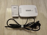 Aztech Homeplug AV 4-Port Gigabit 500Mbps + Homeplug  AV Mini 500Mbps