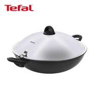 Tefal Novel Induction Hard Andodized Wok 36cm with Lid