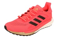 Adidas Solar Glide 3 Womens Running Trainers Sneakers (UK 5 US 6.5 EU 38, red White Black FV7258)