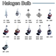 H4 H1 H3 H7 H11 H8 880 881 885 889 H3C 9005 9006 9007 9004 H4A 12V HALOGEN BULB