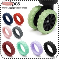 LIKE 8PCS/Set Travel Luggage Caster Shoes, Suitcase Parts Axles with Silent Sound Suitcase Wheels Pr