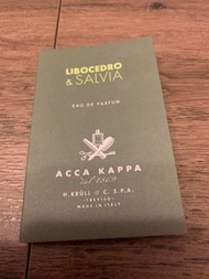 Acca Kappa libocedro & salvia Eau de Parfum香水