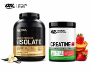 [ เซตคู่ ] Optimum Nutrition Gold Standard Isolate Whey Protein 5.2 Ibs.+ Optimum Nutrition Creatine