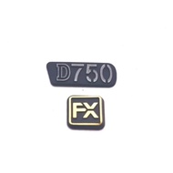Brand New Suitable for Nikon D750 Body LOGO FX Nameplate Camera Accessories