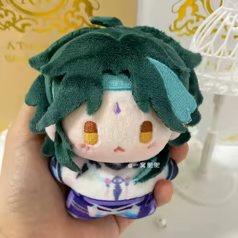 10cm Game Genshin Impact Xiao Cute Cartoon Plush Stuffed Ant Body Cotton Plushie Cosplay Anime Kawai