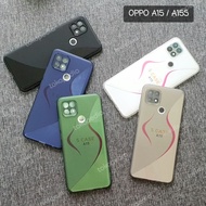 oppo a15 oppo a15s soft case silikon s case tpu oppo a15 a15s - abu-abu