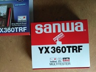 MULTITESTER SANWA YX360TRF ANALOG MADE IN JAPAN zekii