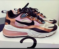 Nike air max 270 react粉灰藍色