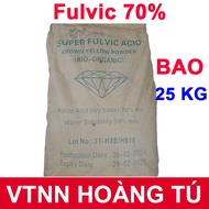 25 kg bag - Fulvic Acid 70% (Fulvic Acid) soluble in water
