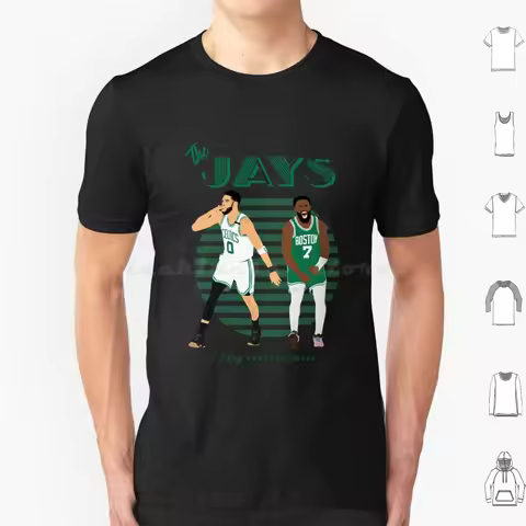 The Jays-Jayson Tatum And Jaylen Brown T Shirt 6xl Cotton Cool Tee Al Al Is Good Basketball Sports B