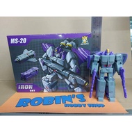 Mechanic MFT Mech Fans Toys MS 20 Iron Sky Transformers Astrotrain Opened