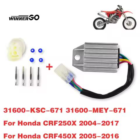 Motorcycle Voltage Regulator Rectifier for Honda CRF450X CRF 450 X CRF250X CRF 250 X 31600-KSC-671 A