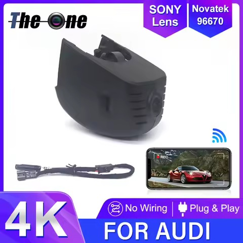4K Car Dash Cam For Audi a3 a4 a5 a6 a7 a8 q2 q3 q5 q7 q8 s3 s4 s5 s6 s7 s8 rs3 rs4 rs5 rs7 tt b4 b5