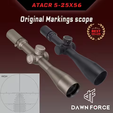 EVOLUTION GEAR ATACR 5-25x56MM Tactical scopes Illuminated HORUS TREMOR3 Reticle