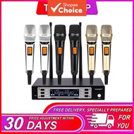 TAVOSOP EW300G4 professional UHF dual-channel wireless dynamic microphone system is compatible with 