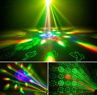 ไฟดิสโก้ 5in1 Bee Eye LED Stage  Party Light Effect พร้อมรีโมทคอนลเสียง Active สำหรับ DJ Disco Holid