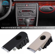 OPENMALL Car Glove Box Lock Lid Handle Without Hole for Audi A4 8E B6 B7 2002 - 2008 Left-hand Drive
