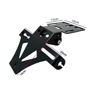 Motorcycle Sports Car Tail Light Turn Signal Bracket License Plate Motorcycle License Plate Holder L