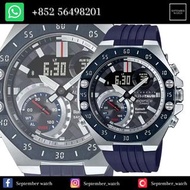 CASIO EDIFICE Scuderia AlphaTauri 限量版 ECB-10AT-1A 智慧型手機連接 100% 全新 正品正貨 一年保修「 WHATSAPP 56498201查詢」