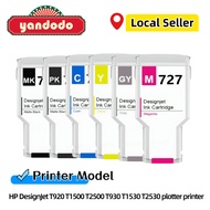 HP 727 727B Ink Cartridge Plotter Ink Cartridge for HP DesignJet T920 T930 T1500 T2500 T930 T1530 T2
