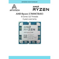 [ AMD RYZEN 5 7600 ] 5.1 GHZ 32MB Cache Processor With AM5 Mobo Combo