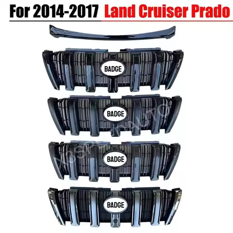 Fit For Toyota Land Cruiser Prado 2014-2017 FJ50 LC150 Mesh Racing Grill Grille Replacement Parts