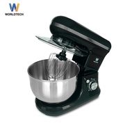 Worldtech เครื่องผสมอาหาร 5 ลิตร Stand Mixer รุ่น WT-SM50 เครื่องตีแป้ง เครื่องตีไข่ แบบตั้งโต๊ะ นวดแป้ง/ผสมอาหาร เครื่องผสมอเนกประสงค์ เครื่องปั่น สีขาว Color