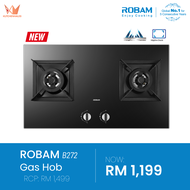 [NEW] Robam Built-in 2 Burner Gas Hob B272 (FLEXI)