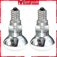 WIN Pack of 2 R39 Bulbs E14 Light Bulbs 30W Replacement Bulbs Glass Texture
