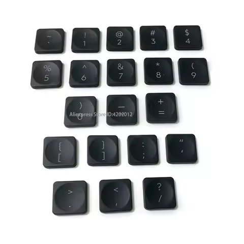 Replacement Keyboard Laptop KEY & Clips For Logitech Craft MX YR0073 Keys Mini GreyBlack 1 2 3 4 5 6