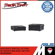 ASUS NUC 14 PRO TALL U7-155H/U5-125H/C3-100U INTEL GRAPHICS | BAREBONE