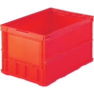 กล่องพลาสติกแบบพับได้ สีแดง ทรัสโก้ TR-O50B(R)_R