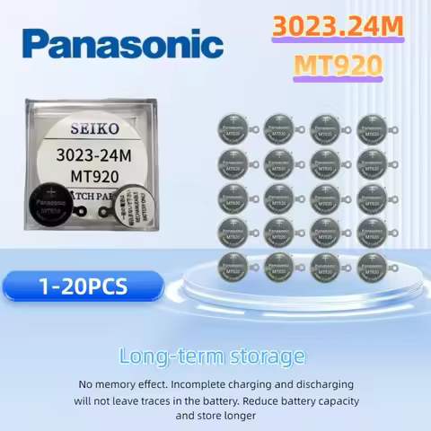 1-20PCS Original Panasonic mt920 battery 3023.24m 3023-24M 3023.24M 3023 24M MT920 NEW Watch dedicat