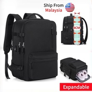 MY available 30-45L Travel Bagpack woman expandable waterproof carry on backpack with shoe Compartme