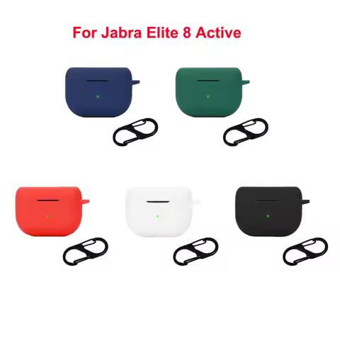 Protective Carrying Case Shockproof Compatible For Jabra Elite 8 Active Earphone Dustproof Housing W