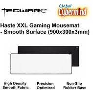 Tecware Haste Gaming Mousepad Mousemat Deskmat - Smooth Surface (Brought to you by Global Cybermind)