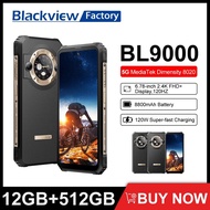 Blackview BL9000 6.78-Inch 120Hz Display 12+512GB Dimensity 8020 8800mAh 5G Dual-screen Ruggedized Smartphone