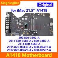 Original A1418 Motherboard For iMac 21.5" A1418 Logic Board 820-3302-A 820-3588-A 820-00431-A 820-00
