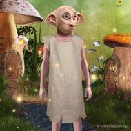 Halloween Dobby Latex Mask Halloween House-Elf Cosplay Costume Props DZKF
