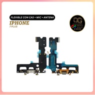 FLEXIBLE CON CAS + MIC + ANTENNA IP 7 PLUS Original Charger Connector